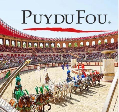 2 Séparés Indépendants Jusqu'à 5 Personnes, Piscine Chauffée à 3 Min Du Puy Du Fou Appartement *